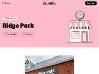 Website Crumbl - Ridge Park