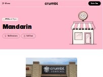 Website Crumbl - Mandarin
