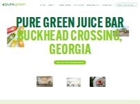 Website Pure Green - Juice Bar Buckhead Crossing