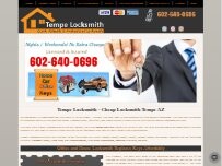 Website Locksmith Tempe AZ