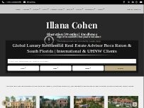 Website Illana Cohen REALTOR®, Global Real Estate Advisor