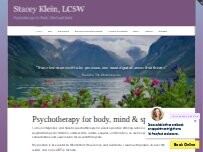Website Stacey Klein, LCSW
