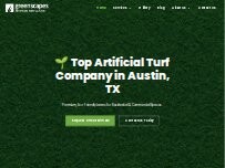 Website Greenscapes Artificial Turf Austin