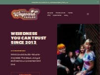 Website Screenshot The Wayward Parlor