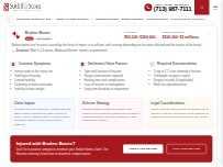 Website Houston Car Accident and Personal Injury Lawyers – Sutliff & Stout