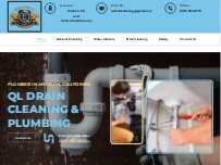 Website Screenshot QL Drain Cleaning & Plumbing