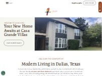 Website Screenshot Casa Grande Villas