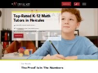 Website Screenshot Mathnasium