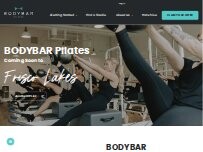 Website Screenshot BODYBAR Pilates