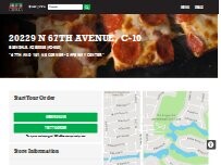Website Screenshot Jet's Pizza