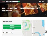 Website Screenshot Jet's Pizza
