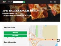 Website Screenshot Jet's Pizza
