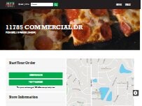 Website Screenshot Jet's Pizza