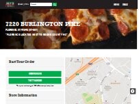 Website Screenshot Jet's Pizza