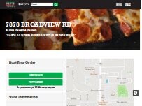 Website Screenshot Jet's Pizza