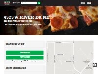 Website Screenshot Jet's Pizza