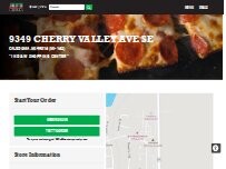 Website Screenshot Jet's Pizza