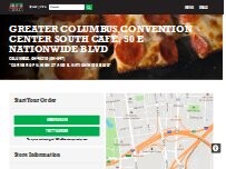 Website Screenshot Jet's Pizza