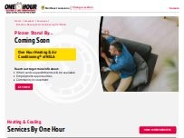 Website Screenshot One Hour Heating & Air Conditioning