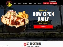 Website Screenshot Angry Chickz - Elk Grove