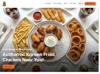 Website Screenshot Tiger Chicken