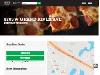 Website Screenshot Jet's Pizza
