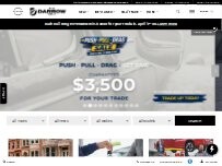 Website Screenshot Russ Darrow Nissan of Milwaukee