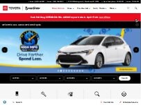 Website Screenshot Russ Darrow Toyota