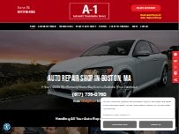 Website Screenshot A1 Automatic Transmission Service