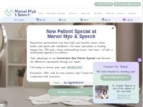 Website MarvelMyo & Speech Therapy