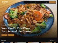 Website Screenshot Horm A Rice Thai Cuisine