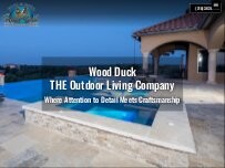 Website Screenshot Wood Duck Pool and Patio