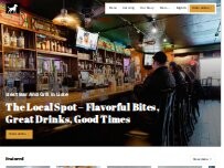 Website Screenshot Sammy's Pub & Grill