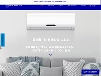 Website Screenshot Rob's HVAC LLC