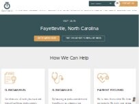 Website Screenshot Optimize U - Fayetteville | Hormone & Cryotherapy Clinic