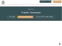 Website Screenshot Optimize U - Franklin | Hormone & Cryotherapy Clinic