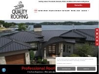 Website Screenshot Quality Roofing
