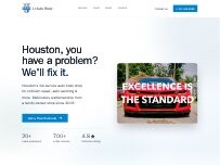 Website Screenshot JJ Auto Body
