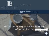 Website Screenshot Breathe EZ Construction, LLC