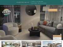 Website Screenshot Verso Luxury Apartments