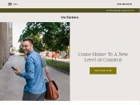 Website Screenshot Iris Gardens