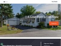 Website Screenshot Edgewater Homes