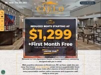 Website Screenshot Cielo Apartment Homes