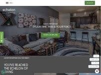 Website Screenshot Echelon Luxury Apartments
