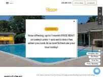 Website Screenshot The Village at Crestview Apartments
