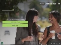 Website Screenshot Palms at the Pruneyard