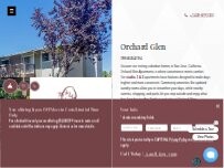 Website Screenshot Orchard Glen Apartments