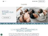 Website Screenshot Creekside at Adamsville Place