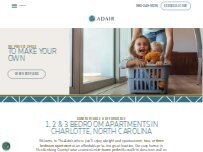 Website Screenshot The Adair