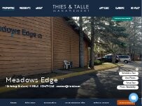 Website Screenshot Meadows Edge
